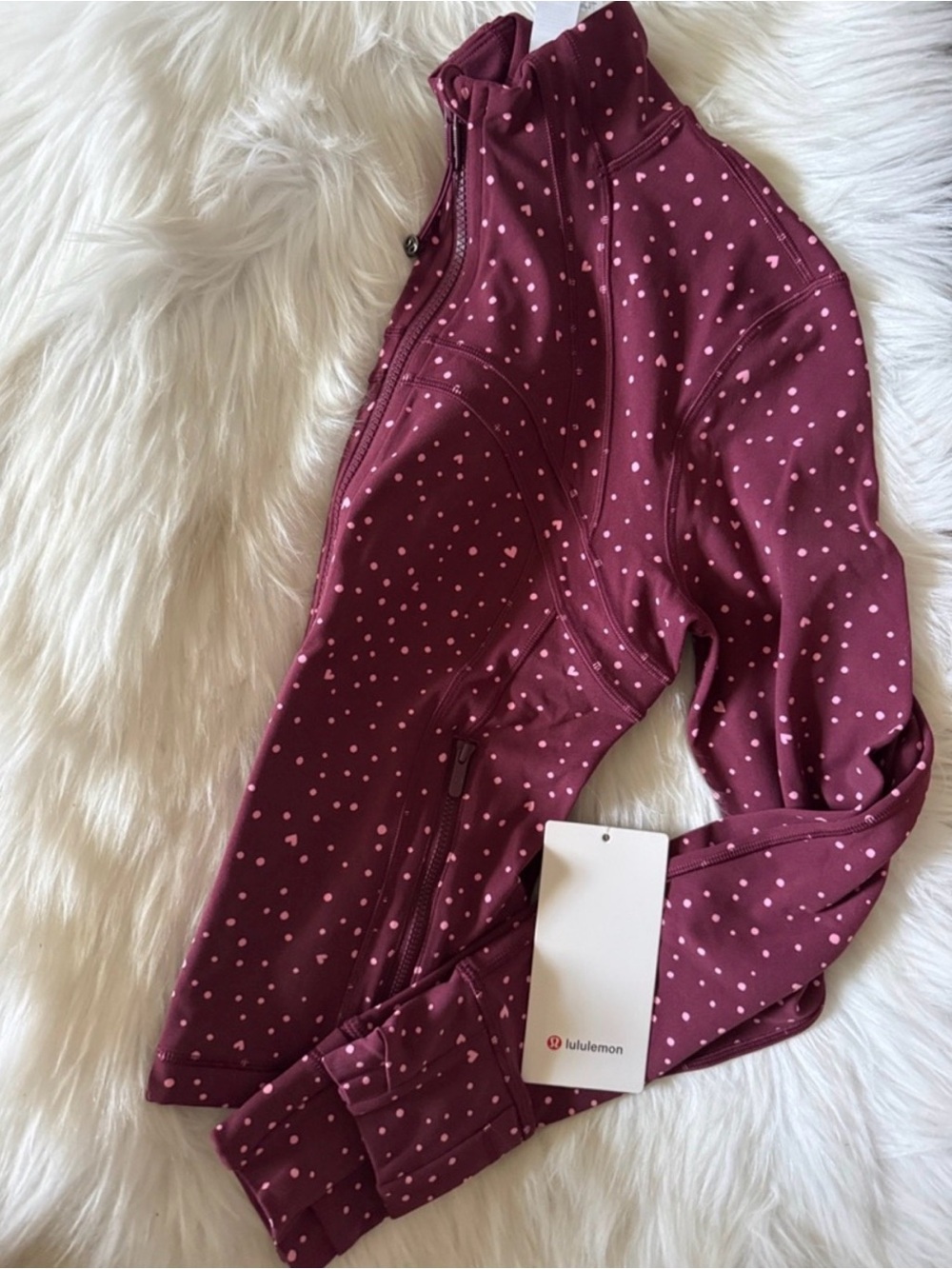 *RARE* Lululemon Define Scattered Heart Sz 6 💕 - Picture 3 of 4